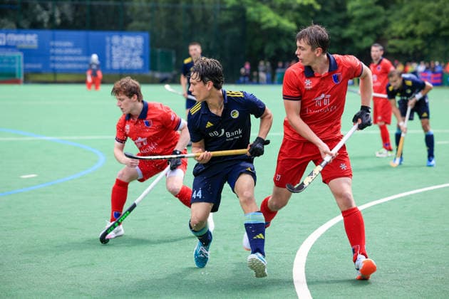 2026 06 14 , Zehlendorfer Wespen vs Berliner Hockey Club, Field Hockey,1 BL , Men, Clubanlage Wespennest Aaron Posdziech Zehlendorfer Wespen, 44 Berlin Berlin Germany