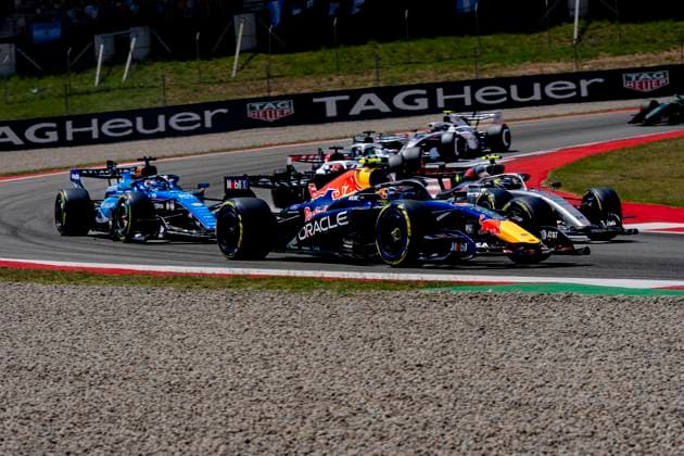 BARCELONA Formula 1 driver Isack Hadjar of Oracle Red Bull Racing during the Formula 1 Spain Catalonia at the Circuit de Barcelona Catalunya on June 14, 2026 in Barcelona, Spain Photo by DeFodi Images