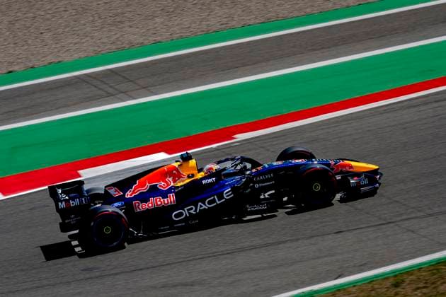 BARCELONA Formula 1 driver Max Verstappen of Oracle Red Bull Racing during the Formula 1 Spain Catalonia at the Circuit de Barcelona Catalunya on June 14, 2026 in Barcelona, Spain Photo by DeFodi Images