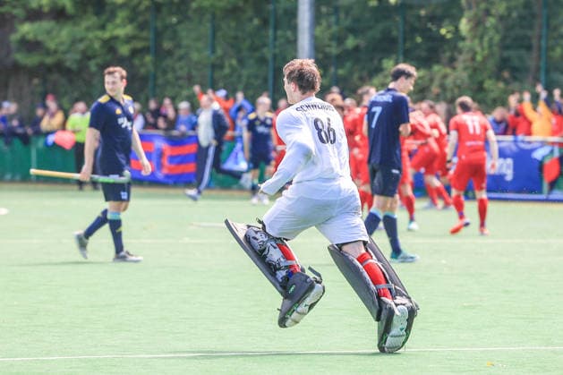 2026 06 14 , Zehlendorfer Wespen vs Berliner Hockey Club, Field Hockey,1 BL , Men, Clubanlage Wespennest Yannick Alexander Schwendig Berliner Hockey Club, 86 skates for his team Berlin Berlin Germany