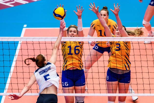 Volleyball, Women, European League, Sweden - Bosnia-Herzegovina