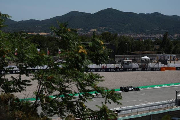 F1 - BARCELONA-CATALUNYA GRAND PRIX 2026 12 KIMI ANTONELLI Andrea (ita), Mercedes AMG F1 Team W17, action during the Formula 1 Barcelona-Catalunya Grand Prix 2026, 7th round of the 2026 Formula One World Championship, WM, Weltmeisterschaft from June 12 to 14, 2026 on the Circuit de Barcelona-Catalunya, in Montmelo, Spain - MontmeloSpain  Copyright: xDPPIx