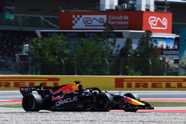 F1 - BARCELONA-CATALUNYA GRAND PRIX 2026 03 VERSTAPPEN Max (nld), Red Bull Racing Ford RB22, action during the Formula 1 Barcelona-Catalunya Grand Prix 2026, 7th round of the 2026 Formula One World Championship, WM, Weltmeisterschaft from June 12 to 14, 2026 on the Circuit de Barcelona-Catalunya, in Montmelo, Spain - MontmeloSpain  Copyright: xDPPIx
