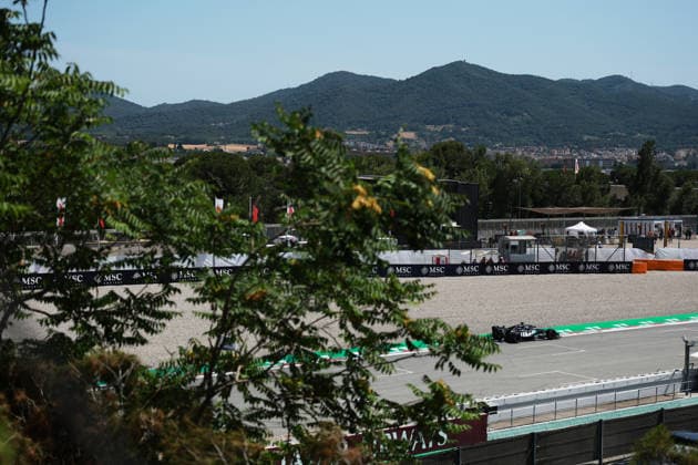 F1 - BARCELONA-CATALUNYA GRAND PRIX 2026 63 RUSSELL George (gbr), Mercedes AMG F1 Team W17, action during the Formula 1 Barcelona-Catalunya Grand Prix 2026, 7th round of the 2026 Formula One World Championship, WM, Weltmeisterschaft from June 12 to 14, 2026 on the Circuit de Barcelona-Catalunya, in Montmelo, Spain - MontmeloSpain  Copyright: xDPPIx