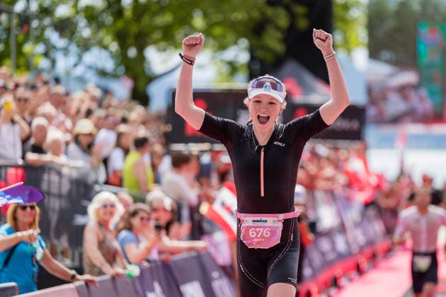 TRIATHLON - Ironman Austria 2026 KLAGENFURT,AUSTRIA,14.JUN.26 - TRIATHLON - Ironman Kaernten-Klagenfurt. Image shows Anna Morsink (NED).  GEPAxpictures xMatthiasxTrinkl
