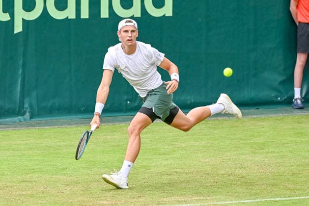 Tom Gentzsch Germany TERRA WORTMANN Open 2026, Tennis, ATP, Tennis Men 500, Tournament, Qualification, 14 06 2026, TERRA WORTMANN Open 2026, Tennis, ATP, Tennis Men 500, Tournament, Qualification, 14 06 2026 Halle Copyright: xEibner-Pressefoto RobertxGertzenx EP_RGN