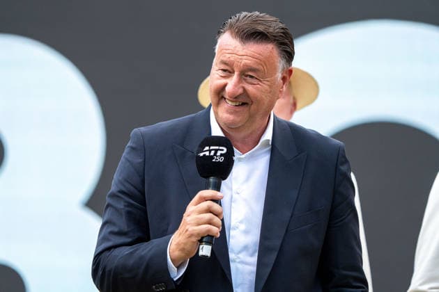 Edwin Weindorfer CEO Emotion Group , Ben Shelton vs Taylor Fritz, Tennis, ATP Tournament, Boss Open, Center Court, Final, 14 06 2026, Ben Shelton vs Taylor Fritz, Tennis, ATP Tournament, Boss Open, Center Court, Final, 14 06 2026, Stuttgart Copyright: xEibner-Pressefoto EdwardxCheungx EP_ECG