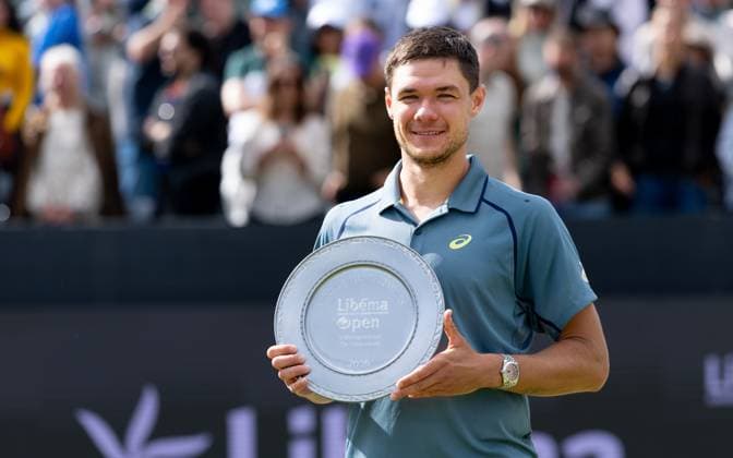 DEN BOSCH - Kamil Majchrzak (POL) wins the ATP, Tennis Herren singles final against Alex de Minaur (AUS) at the 2026 LibÃ ma Open. The combined ATP WTA, Tennis Damen tournament is being held on the grounds of the former Autotron car theme park. IRIS VAN DEN BROEK ANP xVIxANPxSportx xxANPxIVx 560997423 originalFilename: 560997423.jpg