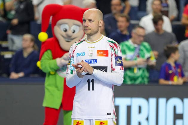 14 06 2026, xgox, Handball EHF Champions League Match for 3rd place SC Magdeburg Aalborg Handbold v l Daniel Pettersson Magdeburg, 11 Cologne