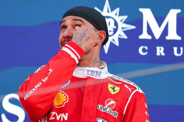 Lewis Hamilton of Great Britain and Scuderia Ferrari , Race, F1 Grand Prix of Barcelona Catalunya, on June 14, 2026 in Barcelona, Spain Photo by Diogo Cardoso DeFodi Images Lewis Hamilton of Great Britain and Scuderia Ferrari , Race, F1 Grand Prix of Barcelona Catalunya, Circuit de Barcelona Catalunya on June 14, 2026 in Barcelona, Spain Photo by Diogo Cardoso DeFodi Images