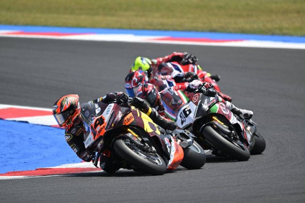 Foto IPP Atti Lauro Misano Circuit Sic 58 14 06 2026 Motociclmo Campionato World Superbike 2026 Pirelli Emilia Romagna Round - Gara 2 nella foto-14 Sam Lowes GBR Ducati Panigale V4R ELF Marc VDS Racing Team Italy Photo Press - World Copyright Misano Adriatico italy Italia ITALY  Copyright: xR4924_italyphotopressx