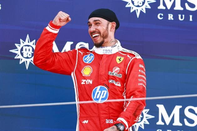 44 HAMILTON Lewis gbr , Scuderia Ferrari SF 26, action during the Formula 1 Barcelona Catalunya Grand Prix 2026, 7th round of the 2026 Formula One World Championship from June 12 to 14, 2026 on the Circuit de Barcelona Catalunya, in Montmelo, Spain Photo Hoch Zwei Montmelo Spain
