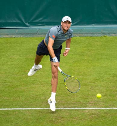 photo Raphael COLLIGNON BEL Tennis Tournament Terra Wortmann Cup Qualifying Round at Gerry Weber Sportpark in Halle Westfalen on Sun 14 06 2026