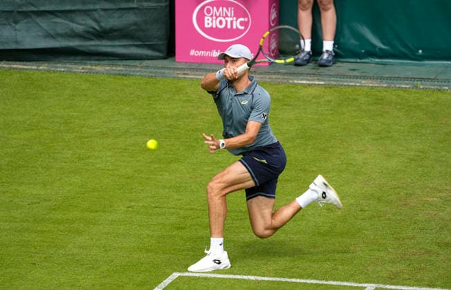 photo Raphael COLLIGNON BEL Tennis Tournament Terra Wortmann Cup Qualifying Round at Gerry Weber Sportpark in Halle Westfalen on Sun 14 06 2026