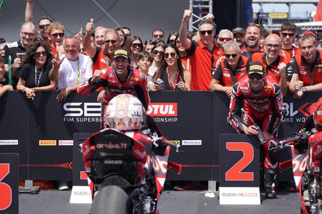 Foto Alessandro La Rocca LaPresse 14-06-2026, Misano World Circuit Marco Simoncelli Motociclismo-WSBK Fim Superbike World Championship, WM, Weltmeisterschaft Pirelli Emilia Romagna Round 12-14-June 2026 Gara 2 nella foto: Photo Alessandro La Rocca LaPresse 2025 14 june, Misano World Circuit Marco Simoncelli Sport- Motorcycling - WSBK Fim Superbike World Championship-Pirelli Emilia Romagna Round-12-14-June 2026- Race 2 in the photo:  Copyright: x AlessandroxLaxRoccax-xLaPressex