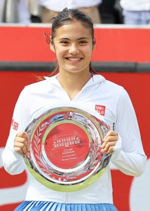 TENNIS - WTA, Tennis Damen Queen s Club LONDON,ENGLAND,14.JUN.26 - TENNIS - WTA Tour, HSBC Championships. Image shows Emma Raducanu (GBR).  GEPAxpictures xAlanxGrieves