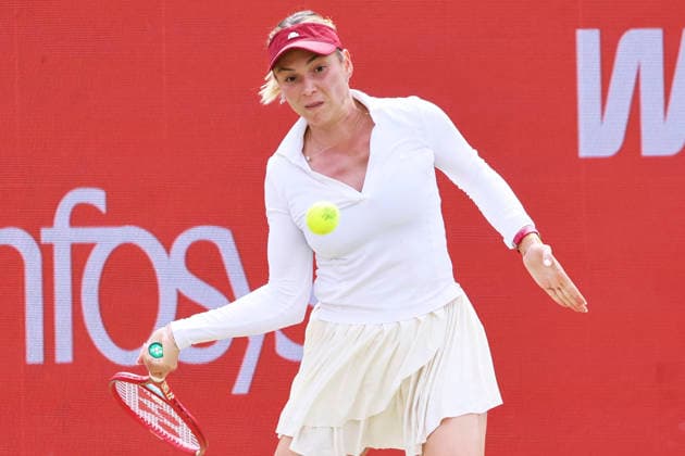 TENNIS - WTA, Tennis Damen Queen s Club LONDON,ENGLAND,14.JUN.26 - TENNIS - WTA Tour, HSBC Championships. Image shows Donna Vekic (CRO).  GEPAxpictures xAlanxGrieves