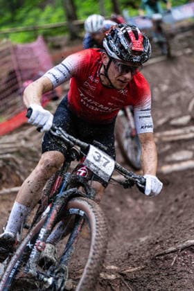 MOUNTAINBIKE - UCI MTB World Series LEOGANG,AUSTRIA,14.JUN.26 - CYCLING, MOUNTAIN BIKE - UCI Mountainbike World Cup, Cross-Country Olympic. Image shows Vital Albin (SUI).  GEPAxpictures xJulioxArellano