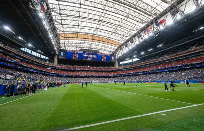 Soccer, Men, FIFA World Cup 2026 in Mexico, Canada and USA, Match in Houston Group E, Matchday 1 , Germany Curacao, View into the stadium, 14 06 2026, Copyright: xMatthiasxKochx