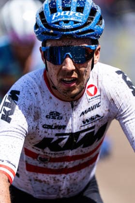 MOUNTAINBIKE - UCI MTB World Series LEOGANG,AUSTRIA,14.JUN.26 - CYCLING, MOUNTAIN BIKE - UCI Mountainbike World Cup, Cross-Country Olympic. Image shows Maximilian Foidl (AUT).  GEPAxpictures xJulioxArellano