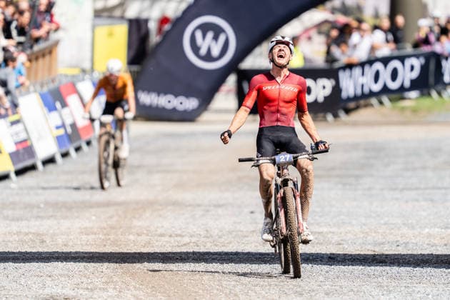MOUNTAINBIKE - UCI MTB World Series LEOGANG,AUSTRIA,14.JUN.26 - CYCLING, MOUNTAIN BIKE - UCI Mountainbike World Cup, Cross-Country Olympic. Image shows Adrien Boichis (FRA).  GEPAxpictures xJulioxArellano