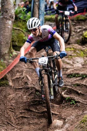MOUNTAINBIKE - UCI MTB World Series LEOGANG,AUSTRIA,14.JUN.26 - CYCLING, MOUNTAIN BIKE - UCI Mountainbike World Cup, Cross-Country Olympic. Image shows Mario Bair (AUT).  GEPAxpictures xJulioxArellano