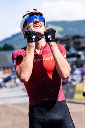 MOUNTAINBIKE - UCI MTB World Series LEOGANG,AUSTRIA,14.JUN.26 - CYCLING, MOUNTAIN BIKE - UCI Mountainbike World Cup, Cross-Country Olympic. Image shows Adrien Boichis (FRA).  GEPAxpictures xJulioxArellano