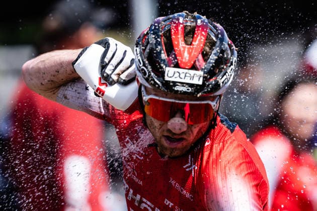 MOUNTAINBIKE - UCI MTB World Series LEOGANG,AUSTRIA,14.JUN.26 - CYCLING, MOUNTAIN BIKE - UCI Mountainbike World Cup, Cross-Country Olympic. Image shows Mathias Flueckiger (SUI).  GEPAxpictures xJulioxArellano