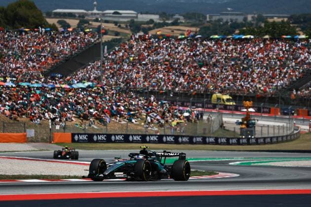 12 KIMI ANTONELLI Andrea ita , Mercedes AMG F1 Team W17, action during the Formula 1 Barcelona Catalunya Grand Prix 2026, 7th round of the 2026 Formula One World Championship from June 12 to 14, 2026 on the Circuit de Barcelona Catalunya, in Montmelo, Spain Photo Hoch Zwei Montmelo Spain