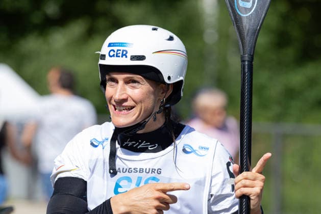 Ricarda Funk GER ICF Canoe Slalom World Cup 2026 Eiskanal Augsburg