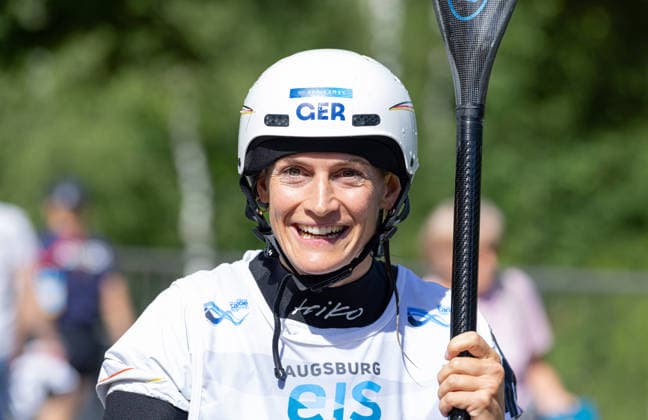 Ricarda Funk GER ICF Canoe Slalom World Cup 2026 Eiskanal Augsburg