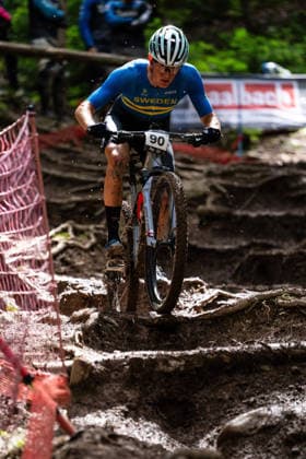 MOUNTAINBIKE - UCI MTB World Series LEOGANG,AUSTRIA,14.JUN.26 - CYCLING, MOUNTAIN BIKE - UCI Mountainbike World Cup, Cross-Country Olympic. Image shows Andre Eriksson (SWE).  GEPAxpictures xJulioxArellano