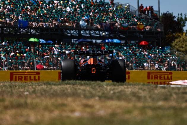 81 PIASTRI Oscar from , McLaren F1 Team MCL40, action during the Formula 1 Barcelona Catalunya Grand Prix 2026, 7th round of the 2026 Formula One World Championship from June 12 to 14, 2026 on the Circuit de Barcelona Catalunya, in Montmelo, Spain Photo Hoch Zwei Montmelo Spain