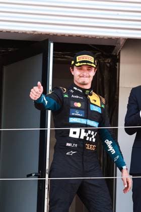 NORRIS Lando gbr , McLaren F1 Team MCL40, portrait during the Formula 1 Barcelona Catalunya Grand Prix 2026, 7th round of the 2026 Formula One World Championship from June 12 to 14, 2026 on the Circuit de Barcelona Catalunya, in Montmelo, Spain Photo Hoch Zwei Montmelo Spain