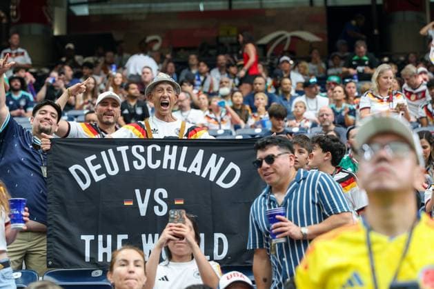 German fans, Germany vs Curacao, Football, World Cup 2026, Group stage, 14 06 2026 Houston Texas USA Copyright: xkolbert-press ChristianxKolbertx