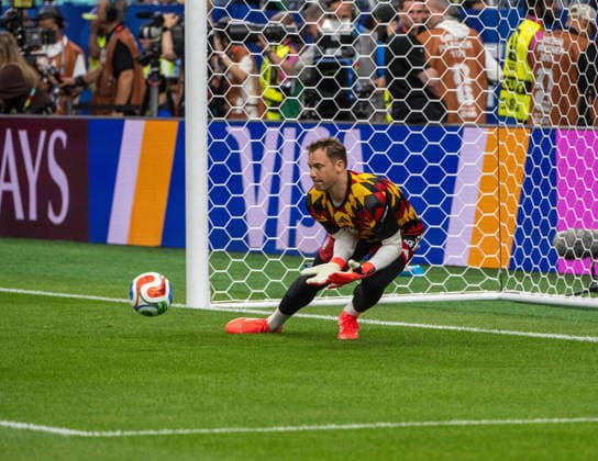 Soccer, Men, FIFA World Cup 2026 in Mexico, Canada and USA, Match in Houston Group E, Matchday 1 , Germany Curacao, Goalkeeper Manuel Neuer Germany warming up, 14 06 2026, Copyright: xMatthiasxKochx
