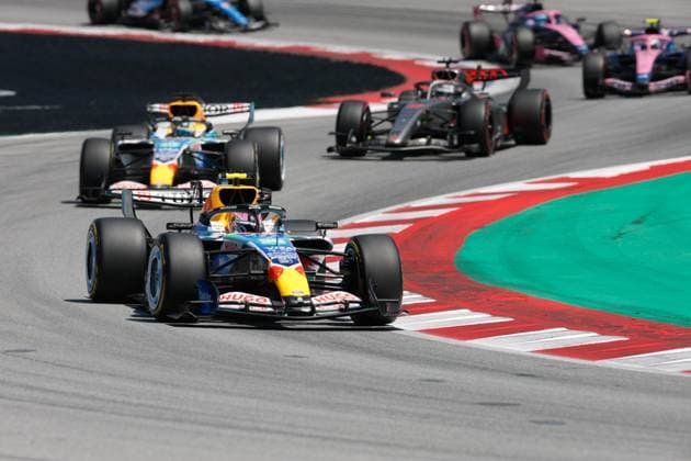 30 LAWSON Liam nzl , Visa Cash App RB F1 Team VCARB03, action during the Formula 1 Barcelona Catalunya Grand Prix 2026, 7th round of the 2026 Formula One World Championship from June 12 to 14, 2026 on the Circuit de Barcelona Catalunya, in Montmelo, Spain Photo Hoch Zwei Montmelo Spain