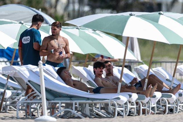 Football, FIFA World Cup 2026, Portugal national team, On the beach in Palm Beach