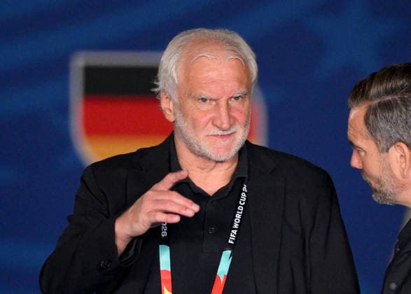 Football FIFA World Cup 2026 Preliminary Round Group E in Houston Germany Curacao 14 06 2026 Rudi Völler GER Sports Director