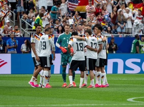 Soccer, Men, FIFA World Cup 2026 in Mexico, Canada and USA, Match in Houston Group E, 1 Matchday , Germany Curacao, Germany in the circle, 14 06 2026, Copyright: xMatthiasxKochx