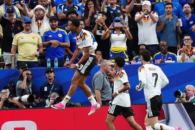 Germany v Curacao - FIFA World Cup, WM, Weltmeisterschaft, Fussball 2026 - Group E HOUSTON, UNITED STATES - JUNE 14: Players of Germany celebrate after Felix Nmecha s goal during the 2026 FIFA World Cup First Stage Group E match between Germany and Curacao at NRG Stadium (Houston Stadium) in Houston, Texas, United States on June 14, 2026. Hakan Akgun Anadolu Texas United States. Editorial use only. Please get in touch for any other usage.  Copyright: x2026xAnadoluxHakanxAkgunx