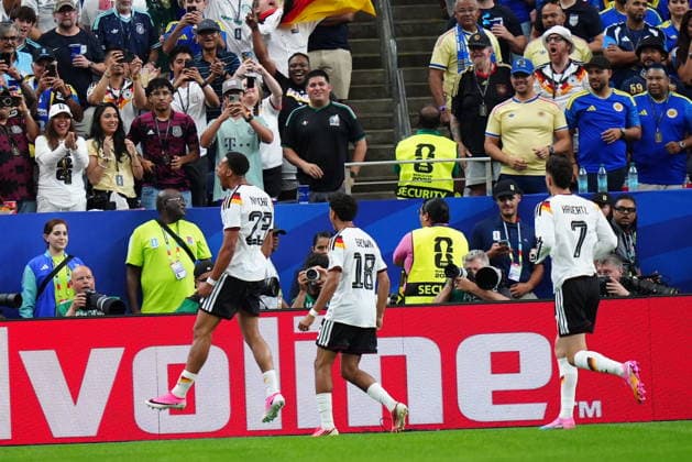 Germany v Curacao - FIFA World Cup, WM, Weltmeisterschaft, Fussball 2026 - Group E HOUSTON, UNITED STATES - JUNE 14: Players of Germany celebrate after Felix Nmecha s goal during the 2026 FIFA World Cup First Stage Group E match between Germany and Curacao at NRG Stadium (Houston Stadium) in Houston, Texas, United States on June 14, 2026. Hakan Akgun Anadolu Texas United States. Editorial use only. Please get in touch for any other usage.  Copyright: x2026xAnadoluxHakanxAkgunx