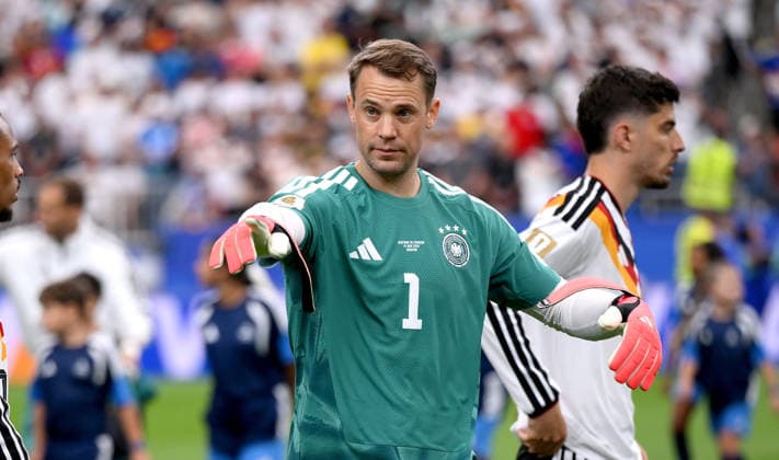 Soccer FIFA World Cup 2026 Preliminary Round Group E in Houston Germany Curacao 14 06 2026 Goalkeeper Manuel Neuer Germany