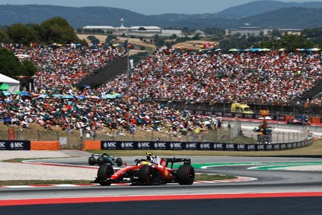 44 HAMILTON Lewis gbr , Scuderia Ferrari SF 26, action during the Formula 1 Barcelona Catalunya Grand Prix 2026, 7th round of the 2026 Formula One World Championship from June 12 to 14, 2026 on the Circuit de Barcelona Catalunya, in Montmelo, Spain Photo Hoch Zwei Montmelo Spain
