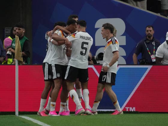 USA, World Cup FIFA 2026, preliminary round, Germany vs Curacao 14 06 2026, Houston Stadium, Houston, USA, World Cup FIFA 2026, preliminary round, Germany vs Curacao, in the picture Felix Nmecha Germany celebrates the goal for 1 0 nordphotoxGmbHx xBratic nph00250
