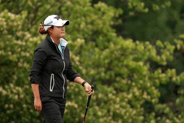 Dow Championship Midland, MI - JUNE 14: Gina Kim of the United States walks on the 3rd green during the final round of the Dow Championship at Midland Country Club on June 14, 2026 in Midland, Michigan. Midland Michigan United States  Copyright: xAmyxLemusx originalFilename:lemus-dowchamp260614_npHzj.jpg