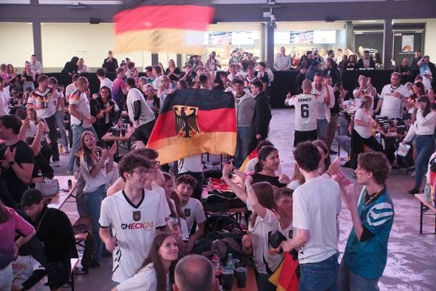 Football, FIFA World Cup 2026, Germany - Curacao, Public Viewing in Kassel