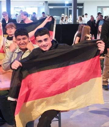 14 06 2026 xkhx Kassel Probonio Arena Public Viewing for the 2026 World Cup Germany vs Curacao Cheers for the 1 0 by Felix Nmecha GER