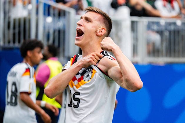 FIFA World Cup 2026, Group E, Match 1, Germany vs Curacao, 14 06 2026 at NRG Stadium in Houston, Texas Goal for 2 1 by Nico Schlotterbeck Copyright: xBahhoxKarax