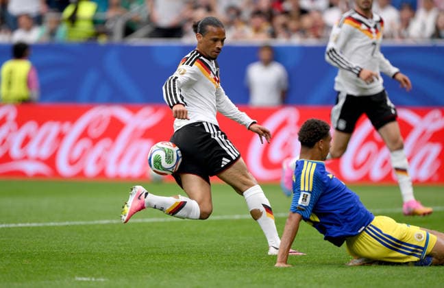 Football FIFA World Cup 2026 Preliminary Round Group E in Houston Germany Curacao 14 06 2026 Leroy Sane Germany